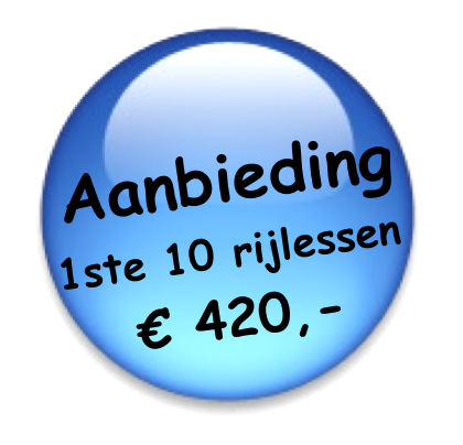 Aanbieding rijlessen Aanbieding rijlessen